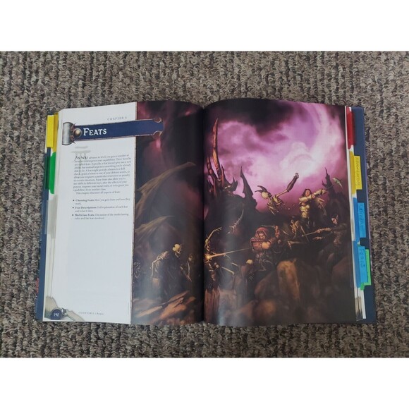 Dungeons & Dragons Player's Handbook 4th Edition - With Quick Reference Tabs - Picture 5 of 7